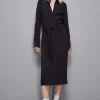 Abito con fusciacca in twill Essential
