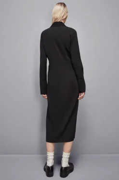 Abito con fusciacca in twill Essential