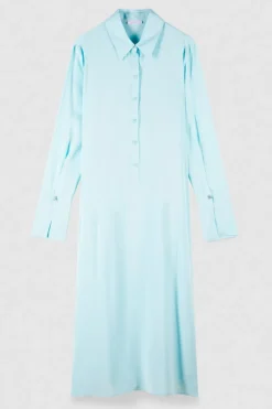 Abito con fusciacca in twill Essential