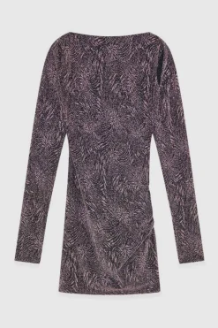 Abito cut out mini in jersey