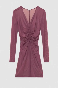 Abito mini in tulle stretch