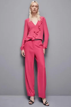 Blusa in crepe Essential