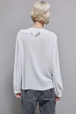 Blusa in crepe Essential