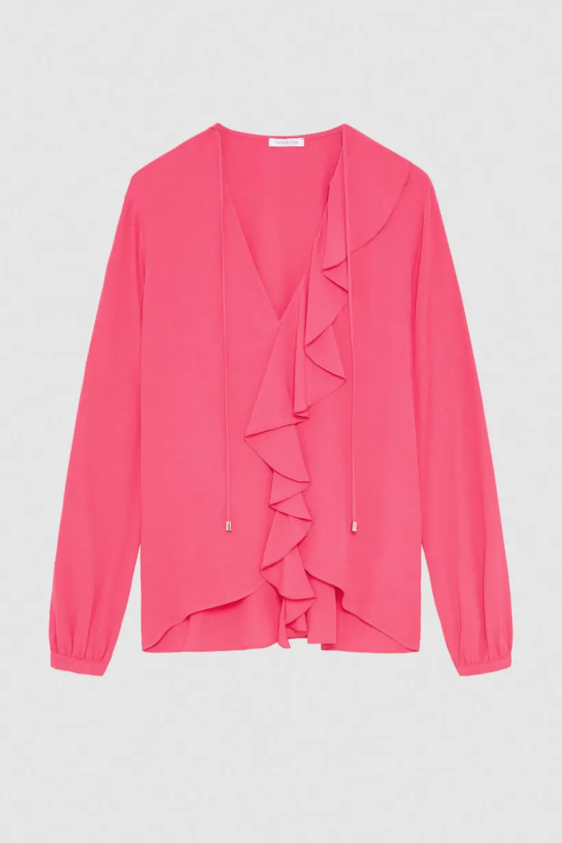 Blusa in crepe Essential