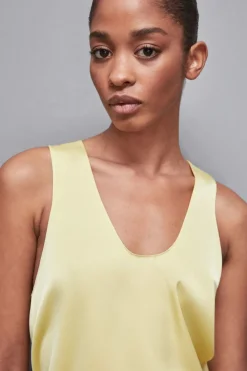 Blusa in raso lucido