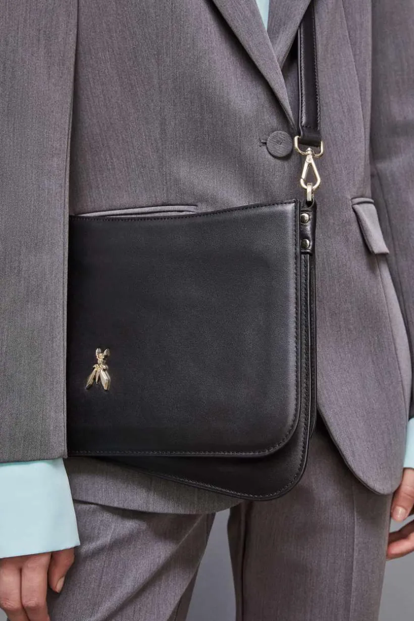 Borsa a mano con tracolla staccabile