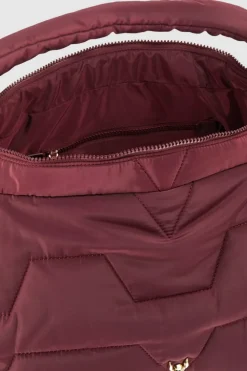 Borsa a spalla con zip in Nylon