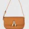 Borsa a spalla in pelle con tracolla