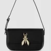 Borsa a spalla in pelle con tracolla