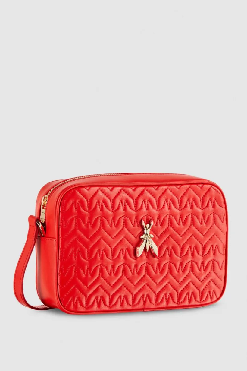 Borsa a tracolla in pelle trapuntata