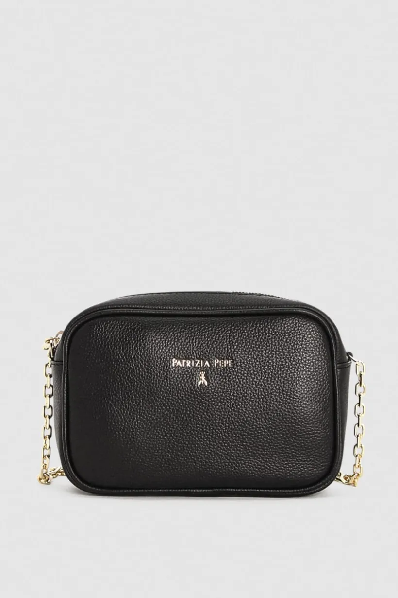Borsa con tracolla in pelle