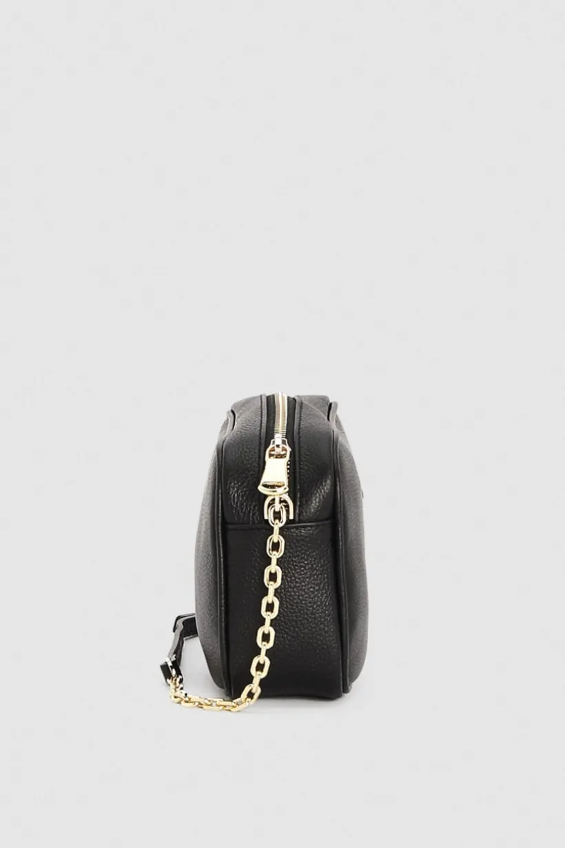 Borsa con tracolla in pelle