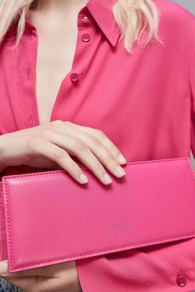 Borsa pocket a tracolla in pelle