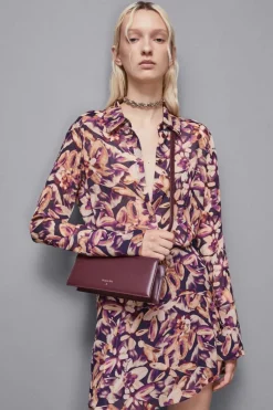 Borsa pocket a tracolla in pelle