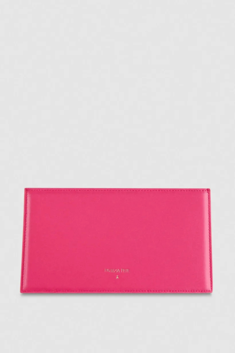 Borsa pocket con tracolla in pelle