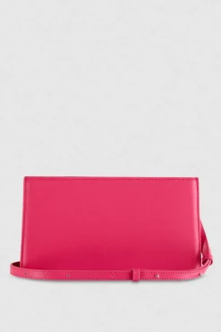 Borsa pocket con tracolla in pelle