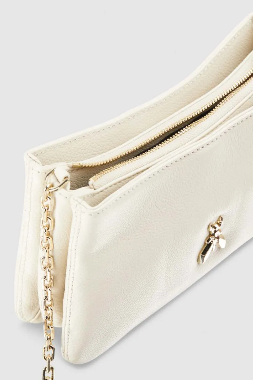 Borsa tre scomparti con manici