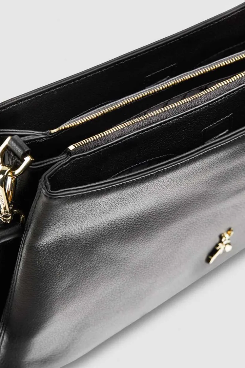Borsa tre scomparti con tracolla