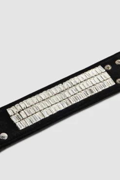 Bracciale a catena con strass