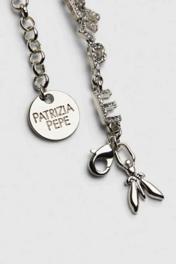 Bracciale in ottone con strass