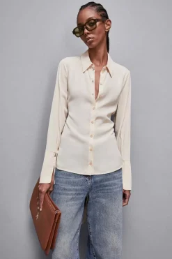 Camicia con fusciacca in twill Essential