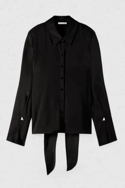 Camicia con fusciacca in twill Essential