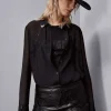 Camicia con ricamo cowgirl