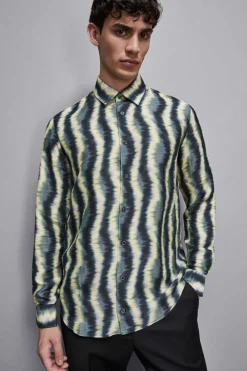 Camicia fluida fantasia