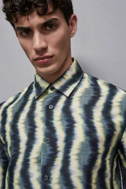 Camicia fluida fantasia