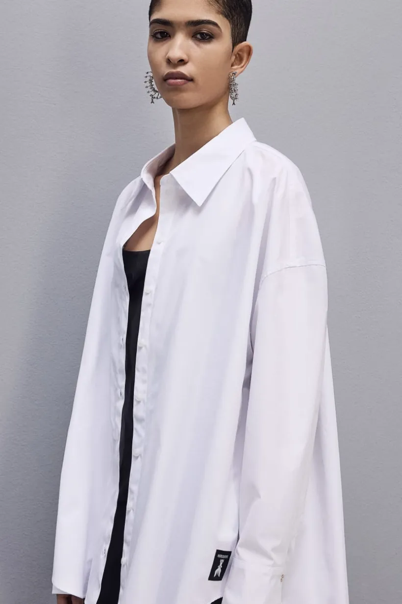 Camicia over in cotone Essential