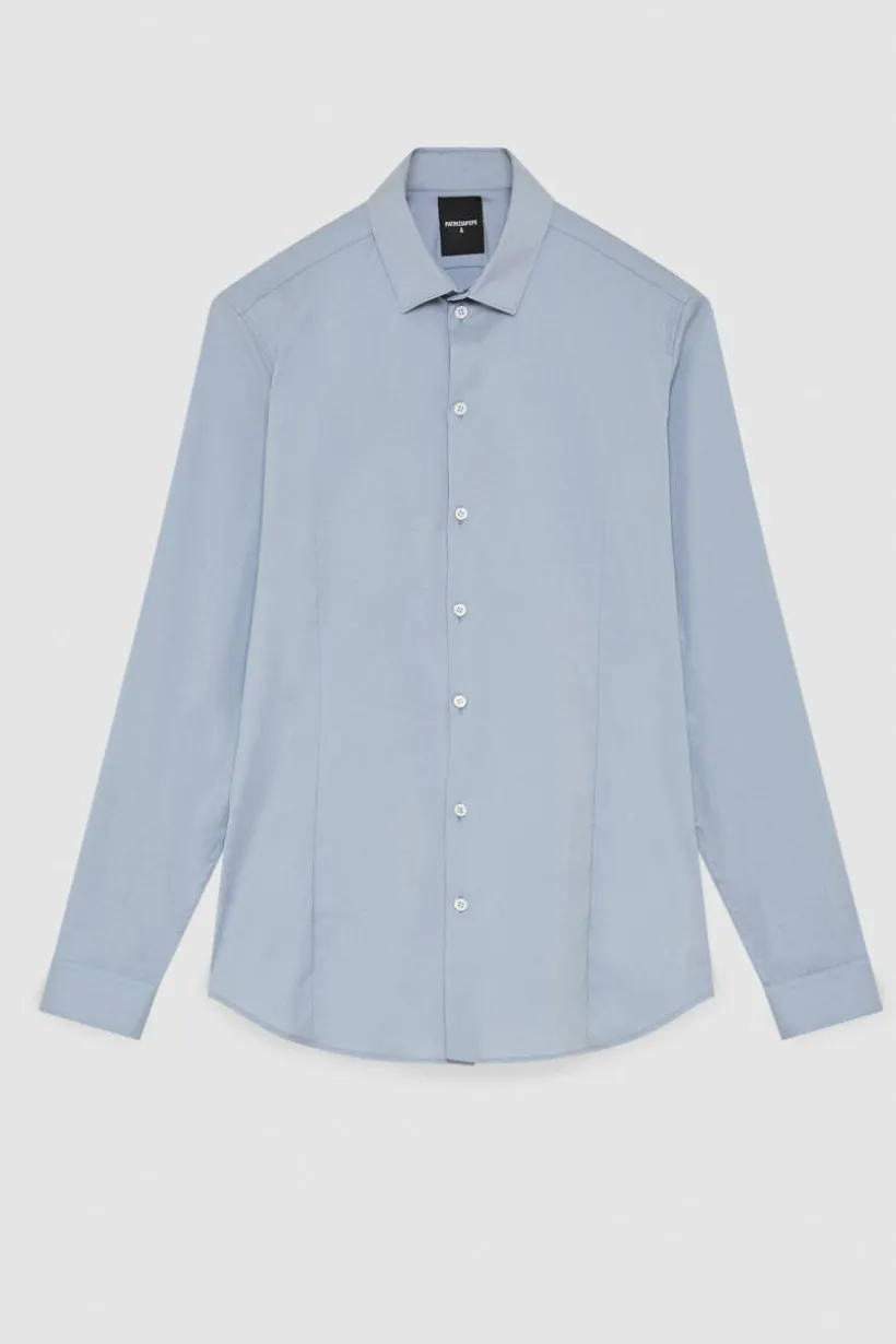 Camicia popeline lunga