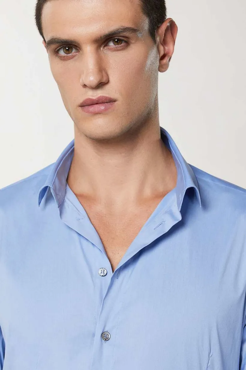 Camicia popeline regular