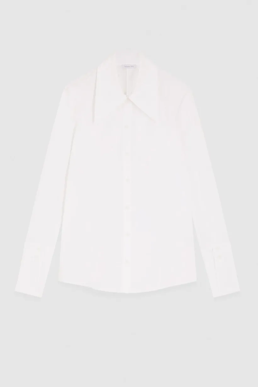 Camicia slim fit in cotone Essential