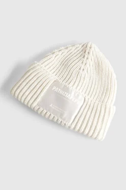 Cappello a costine in tessuto