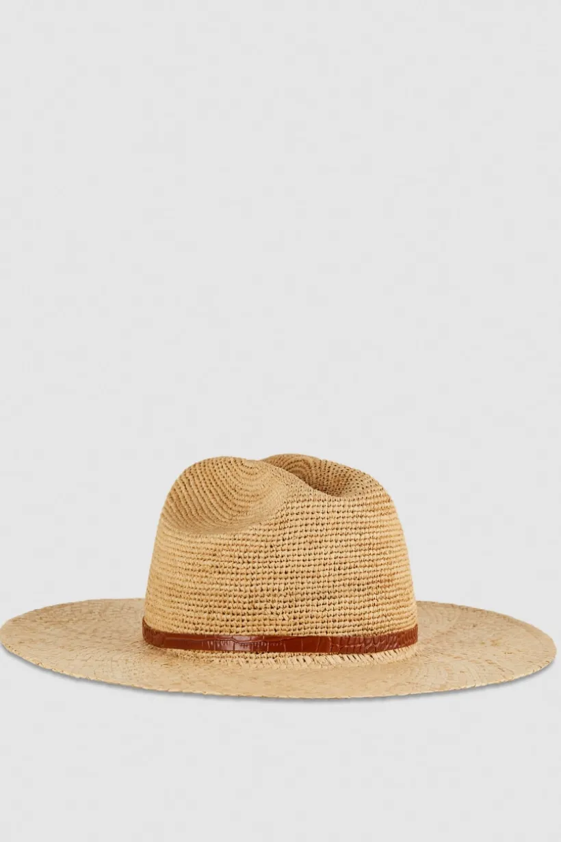 Cappello Cowboy con cinturino in pelle
