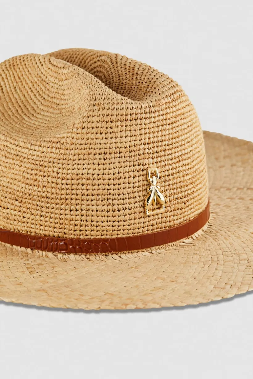 Cappello Cowboy con cinturino in pelle