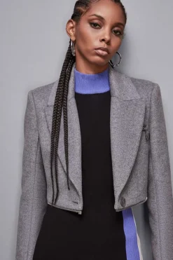 Cappotto con maxi-zip in vita "Essential"