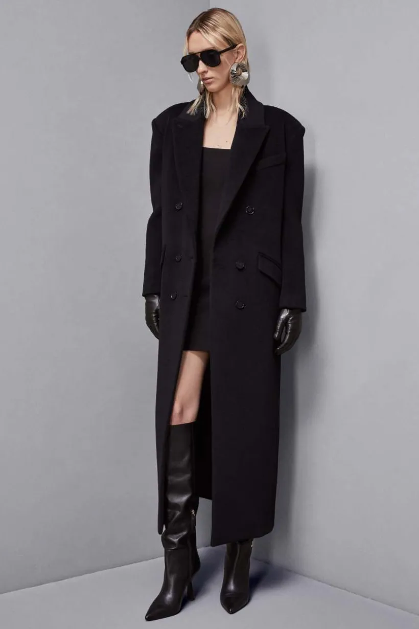 Cappotto doppio petto in panno