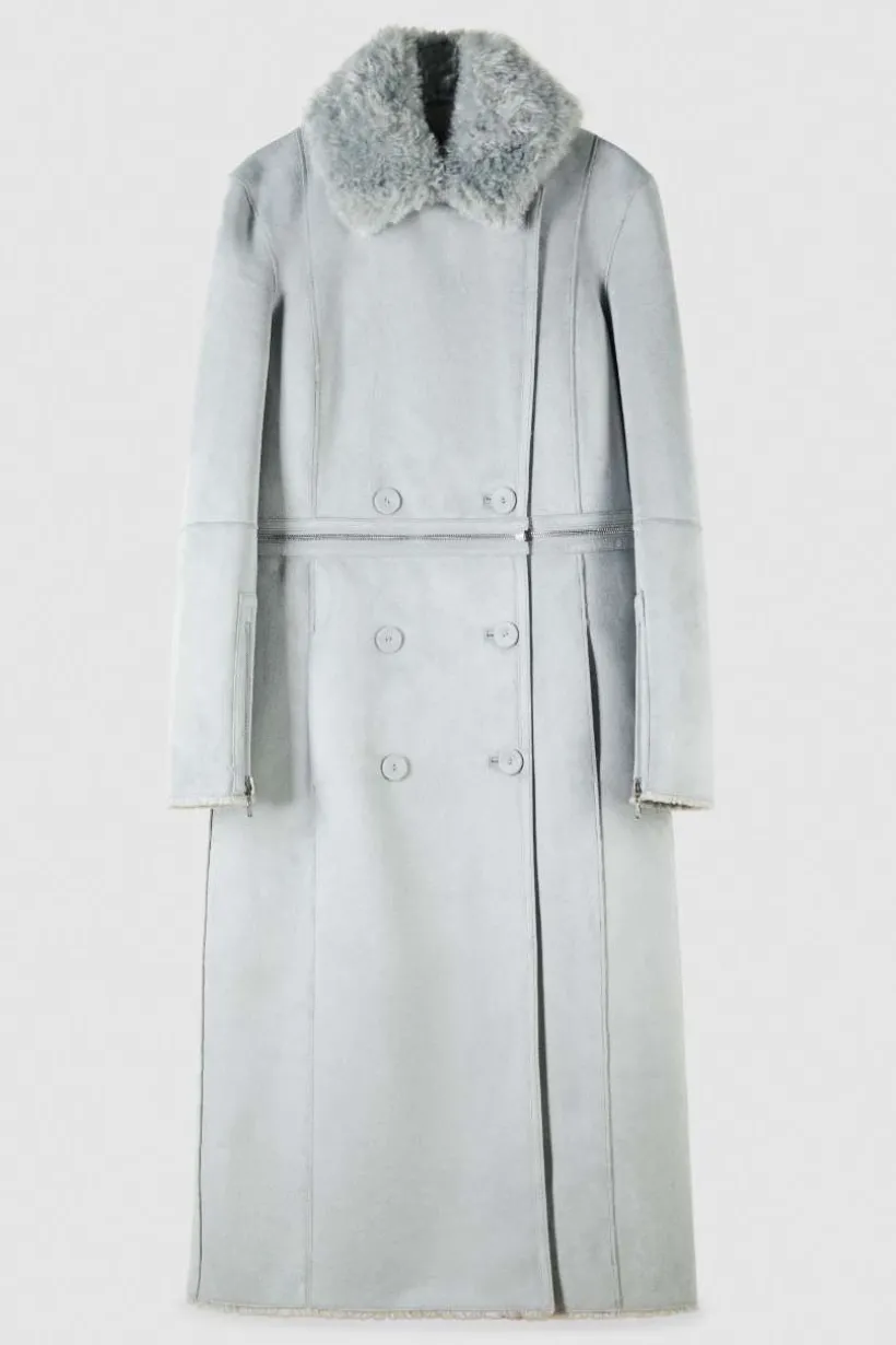 Cappotto doppio petto reversibile