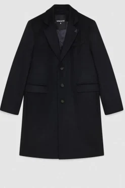Cappotto monopetto medio