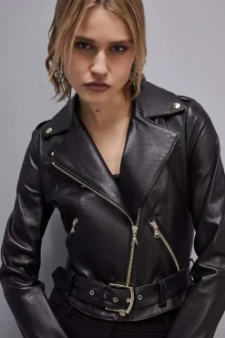 Chiodo in pelle