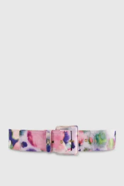 CIntura vita alta in chiffon