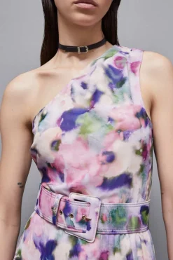 CIntura vita alta in chiffon