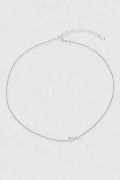Collana con strass