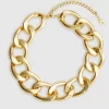 Collana in ottone e alluminio