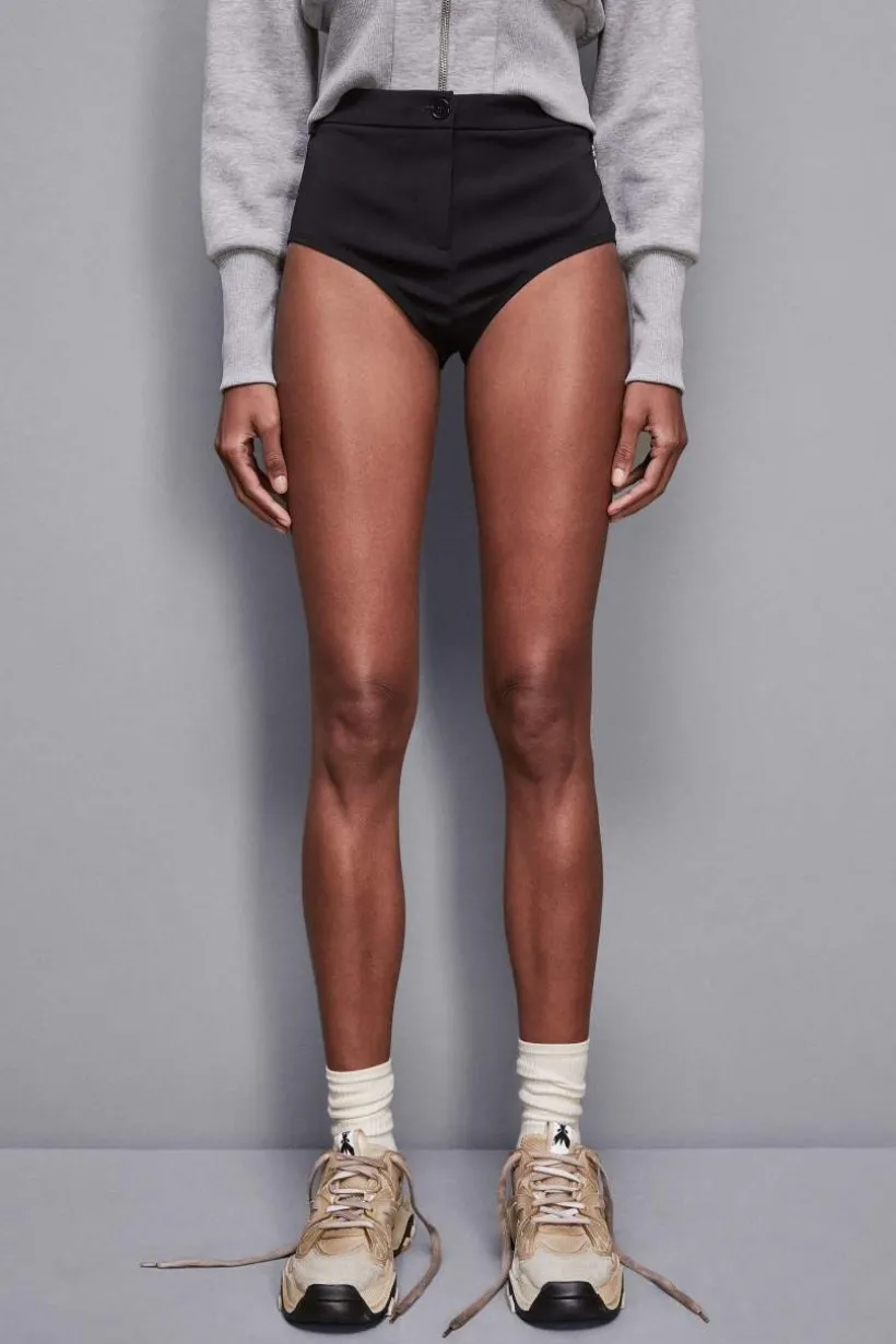 Culotte vita alta in crepe