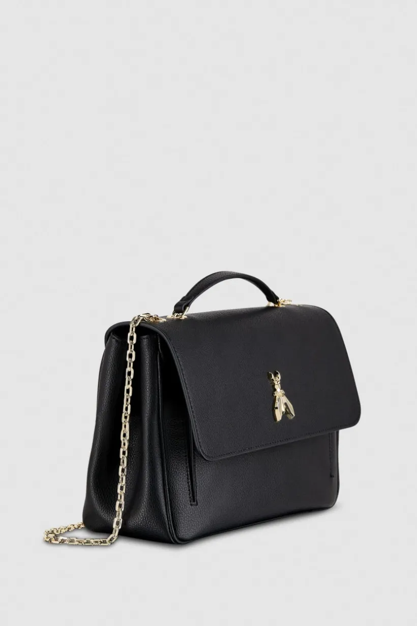Fly Borsa a spalla in pelle con catena