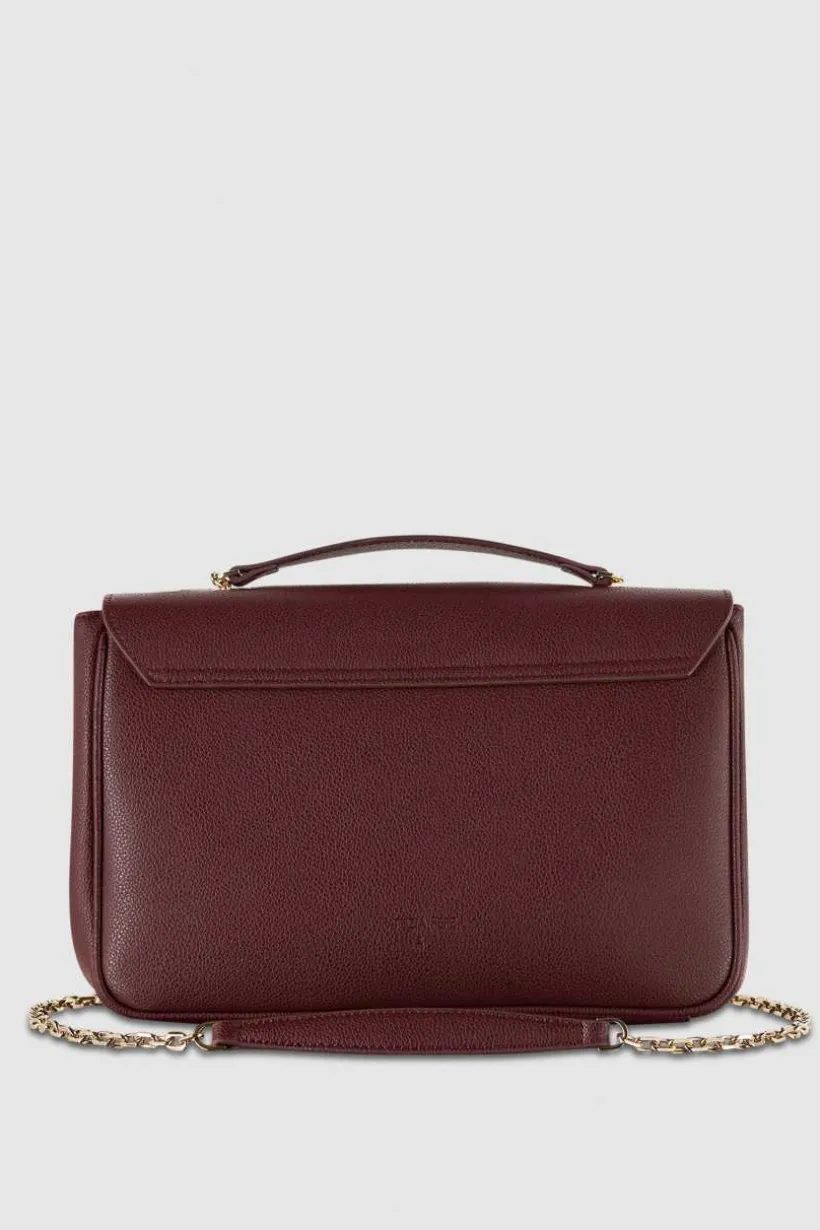 Fly Borsa a spalla in pelle con catena