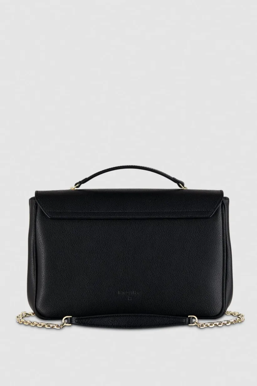 Fly Borsa a spalla in pelle con catena