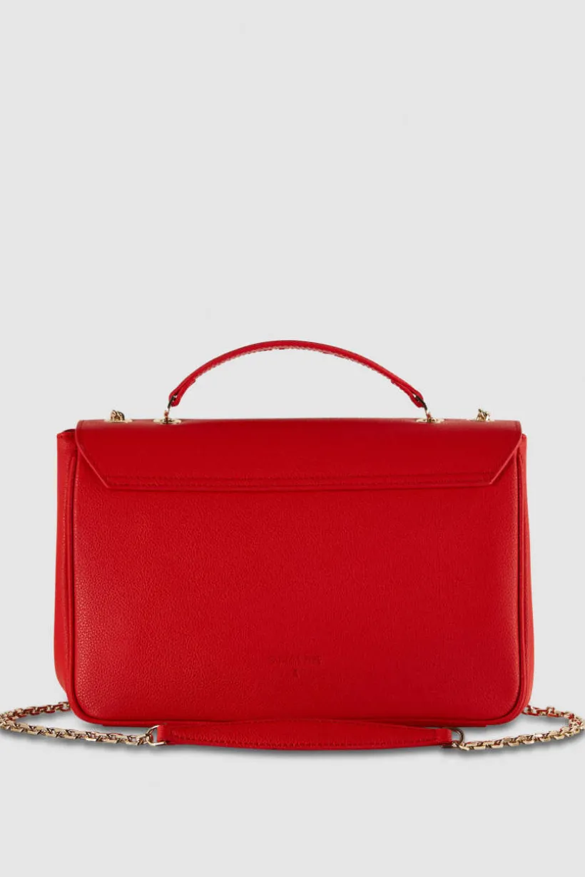 Fly Borsa a spalla in pelle con catena